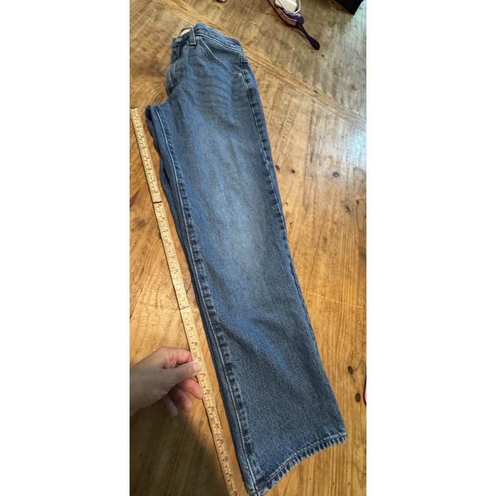 Levis Jeans Womens 27x31 '94 Baggy High Rise Relaxed Loose Straight Seamed 90s - Picture 10 of 10